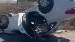 Kocaeli'de Feci Kaza! Araç Takla Attı, 1 Kişi Hayatını Kaybetti!