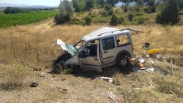 Konya'da Feci Kaza! Hafif Ticari Araç Takla Attı: 2 Ölü, 3 Yaralı