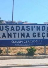 Kuşadası'nda Billboardlarda 'İmar Rantına Ge&ccedil;it Yok' Mesajı!
