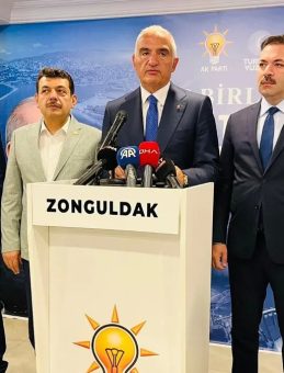 Kültür ve Turizm Bakanı Ersoy Zonguldak'ta Buluştu