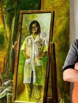 Kuveyt Basınında Yankılanan Gazze Mesajı Akçaabat’tan Yükseldi: Tablo, Gazze Çocuklarının Çektiği Acıları Aydınlatıyor