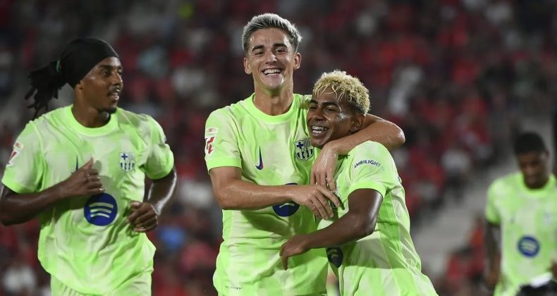 LaLiga'da Barcelona Sezona Galibiyetle Başladı! Vedat Muriqi Şoku Yaşandı