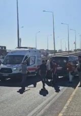 Mardin'de Hafif Ticari Ara&ccedil; ile Motosiklet &Ccedil;arpıştı: 2 Yaralı