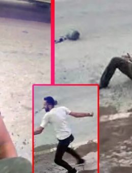 Marketçi dehşeti! Kendisini belediyeye şikayet eden kadını sokak ortasında öldüresiye dövdü