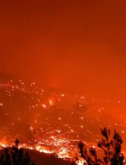 Mersin'de Yangınla Mücadele Devam Ediyor: 90 Hane Tahliye Edildi!