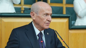 MHP Genel Başkanı Bah&ccedil;eli, Malazgirt Belediye Başkanı T&uuml;rker ile g&ouml;r&uuml;şt&uuml;