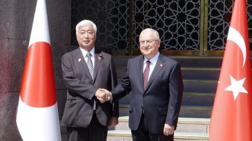 Milli Savunma Bakanı G&uuml;ler, Japon Mevkidaşı Nakatani ile G&ouml;r&uuml;şt&uuml;