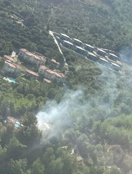 Muğla’da Otomobil Yangını Ormana Sıçradı