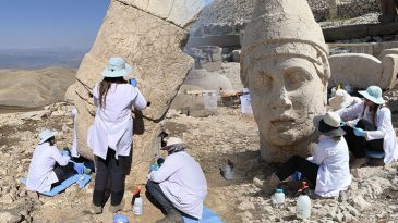 Nemrut'un Taşları Nano Teknolojiyle Yeniden Hayat Buluyor