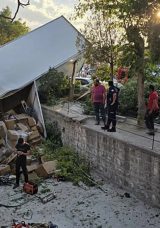 Nevşehir'de Feci Kaza! 10 Aracı Savurdu, Kanala U&ccedil;tu: Korkun&ccedil; Anlar Kamerada
