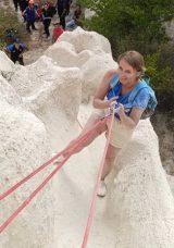 Nevşehir'de Vadide Mahsur Kalan Turist Kurtarıldı