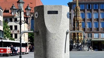 N&uuml;rnberg Belediyesi, sıcak hava uyarısı nedeniyle i&ccedil;me suyu &ccedil;eşmelerinin haritasını yayınladı