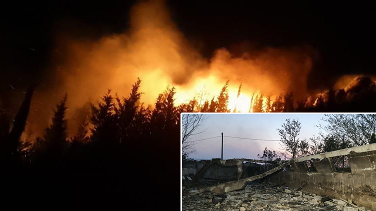 Orman Yangınlarında Son Durum: Alevlerle Mücadele Devam Ediyor! Kocaeli'deki Yangının Enerjisi Düştü