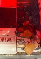 Otobanda TIR Faciası! Emniyet Şeridindeyken Aniden Yola Fırladı