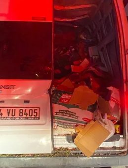 Otobanda TIR Faciası! Emniyet Şeridindeyken Aniden Yola Fırladı