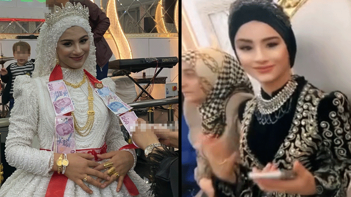 Öldürülen 3 aylık hamile Helin'in kına gecesi görüntüleri çıktı… 'O gelinlik sana kefen oldu'