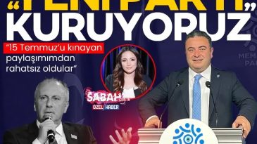 &Ouml;mer &Ouml;zdoğan&rsquo;dan &lsquo;FET&Ouml; benzeri sızma&rsquo; iddiası: Memleket Partisi ile bağını koparıp yeni parti kuruyor!