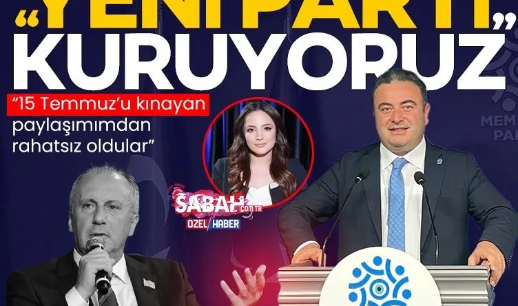 Ömer Özdoğan’dan ‘FETÖ benzeri sızma’ iddiası: Memleket Partisi ile bağını koparıp yeni parti kuruyor!