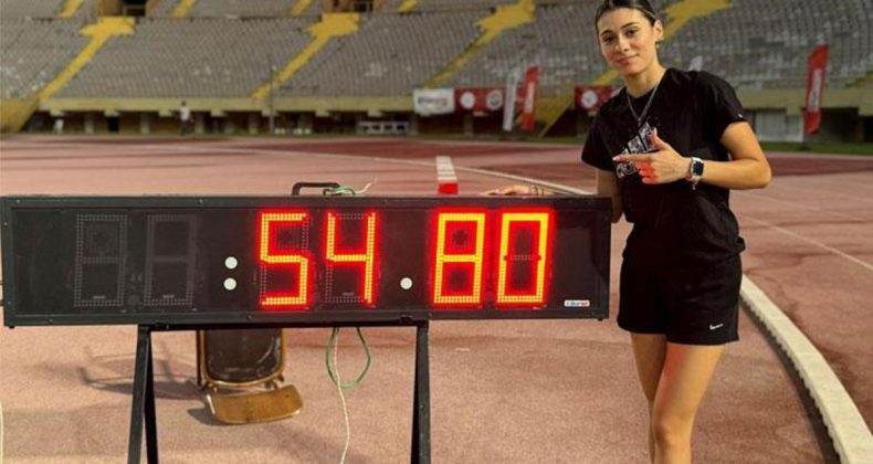 Özel milli sporcu Aysel Önder 400 metre finalinde dünya rekoru kırdı
