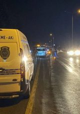 Polisten ka&ccedil;ış sırasında kaza: Ara&ccedil;ta 9 ka&ccedil;ak g&ouml;&ccedil;men ve 2 organizat&ouml;r bulundu