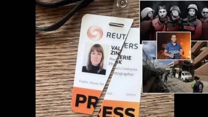 Reuters Muhabiri Zink, İsrail'in Gazeteci Katliamı Üzerine Kurumunun Tutumunu Eleştirerek İstifa Etti