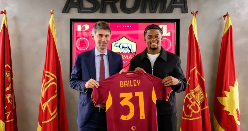 Roma, Leon Bailey'i Kadrosuna Dahil Etti!
