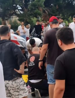 Sakarya'da Kaza Anı Kameralara Yansıdı