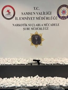 Samsun’da seri operasyon… 171 binden fazla hap ele geçirdiler