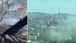 Sarıyer'de İTÜ Kampüsü'nde Yangın Çıktı