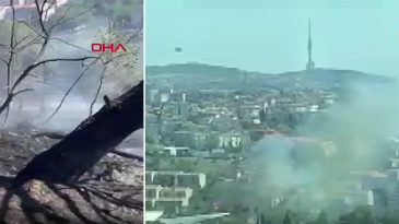 Sarıyer'de İT&Uuml; Kamp&uuml;s&uuml;'nde Yangın &Ccedil;ıktı