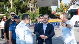 Selami Yıldız, Gazze Yürüyüşü'nde Güvenlik Denetiminde Bulundu