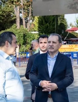 Selami Yıldız, Gazze Yürüyüşü'nde Güvenlik Denetiminde Bulundu