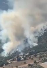 Seydikemer Kabaağa&ccedil; K&ouml;y&uuml;'nde Yangın &Ccedil;ıktı