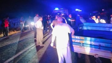 Siirt'te Korkun&ccedil; Kaza… D&uuml;ğ&uuml;nden D&ouml;n&uuml;şte Minib&uuml;s Devrildi: 6&rsquo;sı &Ccedil;ocuk, 15 Yaralı