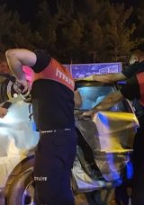 Sivas'ta Kavşakta Yaşanan Feci Kazada 7 Kişi Yaralandı!