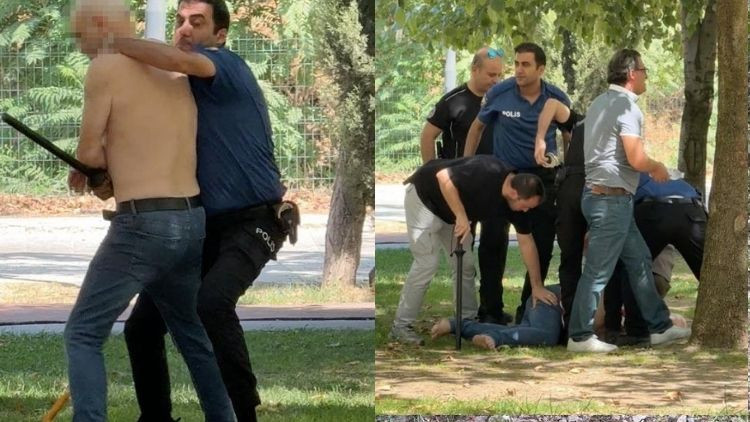 Sokakta dehşet saçtı! Yetmedi, götürüldüğü hastaneden kaçıp intihara kalkıştı