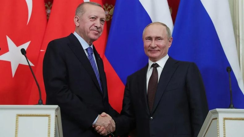 SON DAKİKA | Başkan Erdoğan Putin ile bir araya geldi