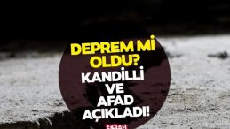 Son Dakika: Bursa’da Deprem Mi Oldu? Merkez Üssü Neresi? İstanbul'da da Hissedildi! 25 Ağustos 2025 Son Depremler Listesi