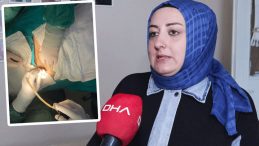 Suştangazi'deki Özel Hastanede Skandal! Karnında Dren Hortumu Unutuldu…