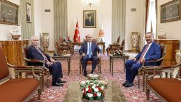 TBMM Başkanı Kurtulmuş, AYM Başkanı Özkaya'yı Ağırladı