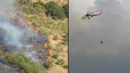 Tekirdağ'da Makilik Alanda Yangın! Müdahale Devam Ediyor
