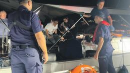 Teknede Yaralanan Turiste Sahil Güvenlik Ekipleri Ulaştı