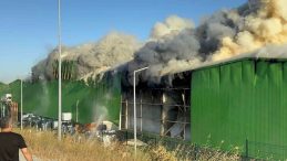 Teksüt Fabrikasındaki Yangınla İlgili Soruşturmada Bir Kişi Tutuklandı