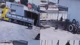 TIR&rsquo;la &Ccedil;ırağı Ezdi, Serbest Kaldı