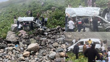 Trabzon'da feci kaza! Arap turistleri taşıyan minib&uuml;s, u&ccedil;uruma yuvarlandı: 2 &ouml;l&uuml;, 4 yaralı