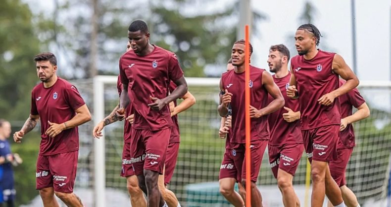 Trabzonspor Taktik Antrenman Yaptı