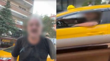 Trafik Magandasının Şiddet Anları Kameraya Yansıdı