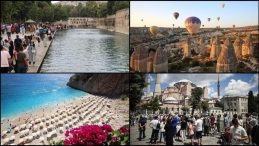 Turistlerden T&uuml;rkiye'ye Rekor "Hediye"
