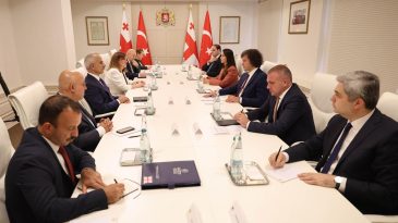 T&uuml;rkiye-G&uuml;rcistan H&uuml;k&uuml;metlerarası Karma Ekonomik Komisyonu 6. D&ouml;nem Toplantısı Tiflis'te Ger&ccedil;ekleşti