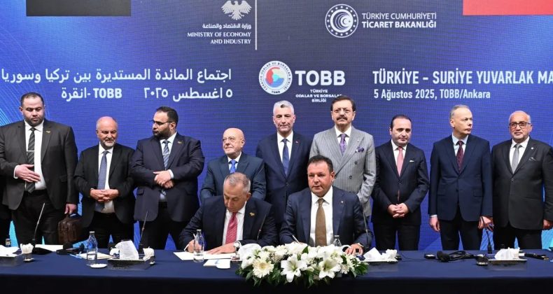 Türkiye ve Suriye Arasında Mutabakat Zaptı İmzaları Atıldı